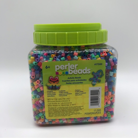 Perler Multi-Mix Fuse Beads Jar Activity Beads Multicolor Colorful Kids Gift NIB - Picture 1 of 7